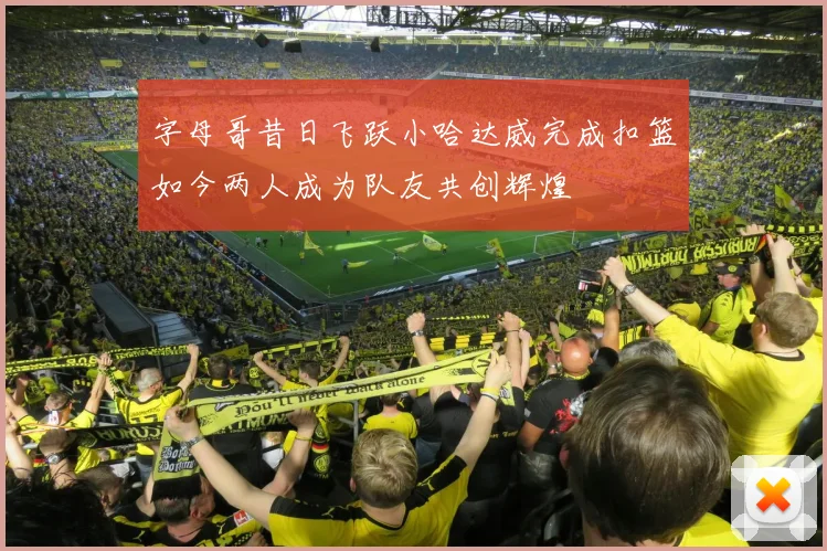 字母哥昔日飞跃小哈达威完成扣篮如今两人成为队友共创辉煌